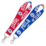 76ers 1" Lanyard Key Strap