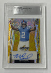 Ole Miss Matt Corral 2022 Leaf Flash Pre-Production 1/1 Kaleidoscope Gold Autographed Rookie Single Card
