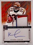 Bengals Kijana Carter 2024 Panini Impeccable No.ERA-KCR #44/75 Autographed Relic Single Card