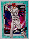 Phillies Nick Castellanos 2024 Topps Chrome Cosmic No.175 #041/199 Single Card