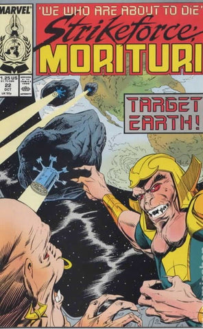 Strikeforce: Morituri Issue #22 October 1988 Comic Book
