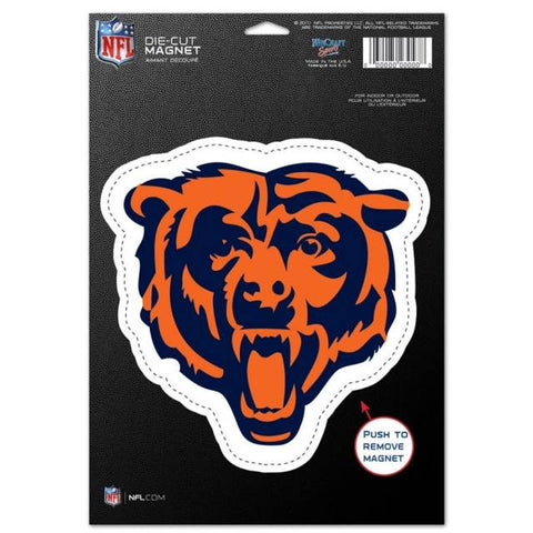 Bears 6.25x9 Die Cut Magnet Logo