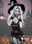 Lady Death: Keith Garvey - Halloween Edition Metallicard Limited to 66 Single Card