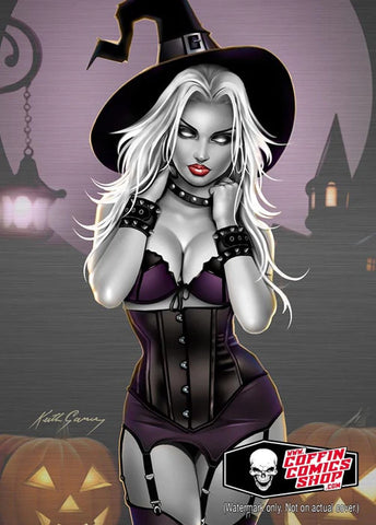 Lady Death: Keith Garvey - Halloween Edition Metallicard Limited to 66 Single Card