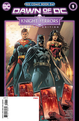 Free Comic Book Day 2023: Dawn of DC Knight Terrors #1 May 2023 Comic Book