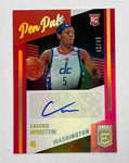 Wizards Cassius Winston 2020-21 Panini Donruss Elite No.PP-CWS #42/49 Autographed Rookie Single Card