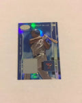 Blue Jays Vernon Wells 2003 Leaf Certified #04/100 Mirror Blue Relic Single Card