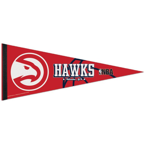 Hawks Triangle Pennant 12"x30"