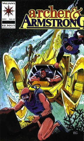 Archer & Armstrong Issue #17 December 1993 Comic Book