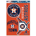 Astros 11x17 Cut Decal