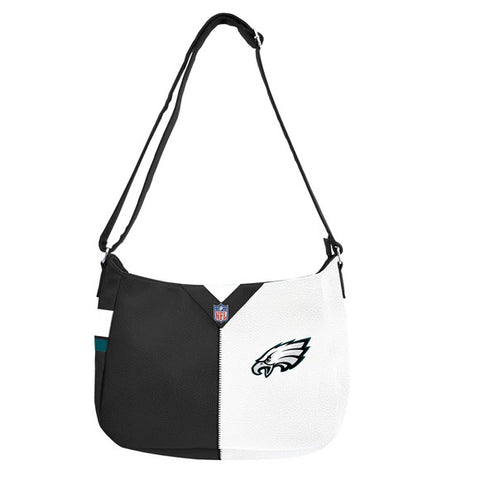 Eagles Pebble Split Hobo Purse