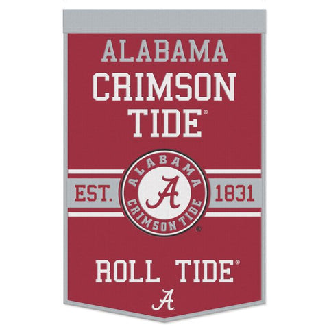 Alabama 24"x38" Wool Banner Slogan