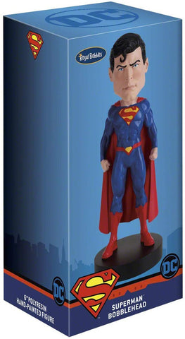 Royal Bobbles - DC Comics Superman - Superman 6" Hand Painted