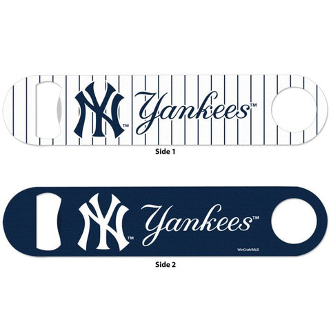 Yankees Long Neck Bottle Opener 2-Sided