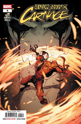 Carnage: Eddie Brock Issue #4 May 2025 Cover A Comic Book