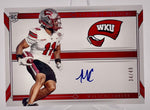 Western Kentucky Malachi Corley 2024 Panini National Treasures NCAA No.TL-MC #34/49 Autographed Rookie Single Card