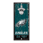 Eagles 5x11 Wood Bottle Opener Sign