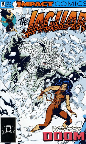 The Jaguar Issue #6 January 1992 Comic Book