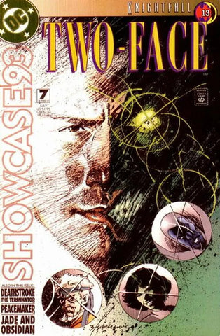 Showcase '93 - Two - Face Issue #7 July 1993 Comic Book