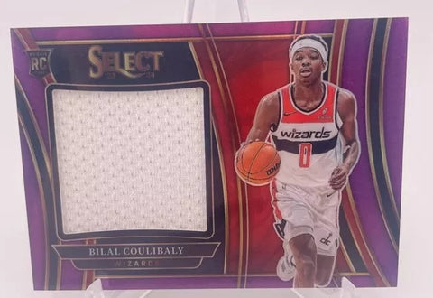 Wizards Bilal Coulibaly 2023-24 Panini Select No.RJS-BC #95/99 Relic Rookie Single Card