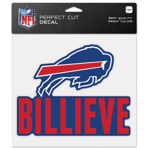 Bills 8x8 DieCut Decal Color Slogan