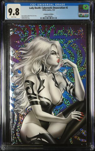Lady Death: Cybernetic Desecration Issue #2 January 2024 CGC Graded 9.8 Comic Book