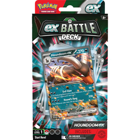 Pokemon EX Battle Deck Box - Houndoom EX