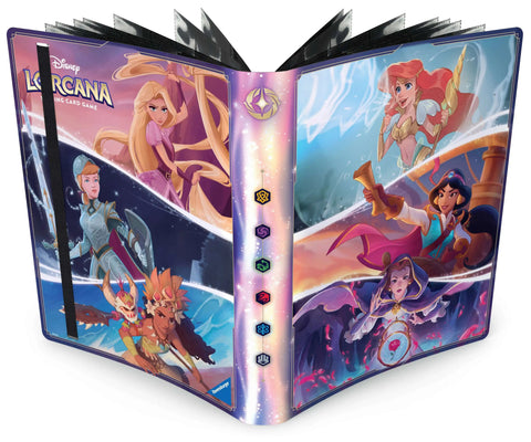 Disney Lorcana 9-Pocket Branded Binder Portfolio - Fabled