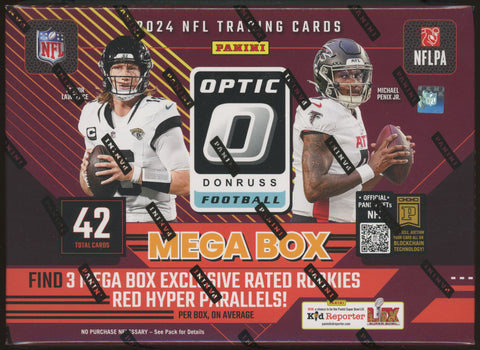 2024 Panini Donruss Optic NFL Hobby Mega 20-Box Sealed Case