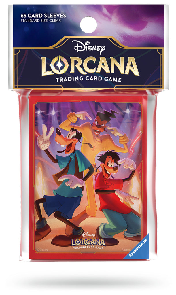 Lorcana 65-Count Deck Protector Card Sleeves - Fabled - A Goofy Movie JP Sports Lorcana 65-Count Deck Protector Card Sleeves - Fabled - A Goofy Movie JP Sports