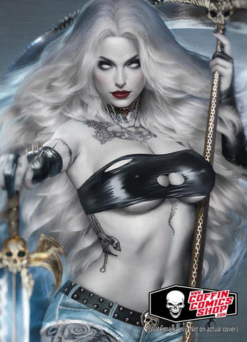 Lady Death: Shikarii - Outlaw Metallicard Limited to 99 Single Card