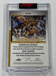 Lakers Magic Johnson 2021 Leaf Ultimate Sports No.UTM-MJ1 #26/30 Autographed Single Card