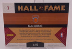 Knicks Earl Monroe 2009-10 Panini Timeless Treasures No.7 #4/5 Relic Single Card