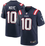 Patriots Mens Game Jersey Maye10