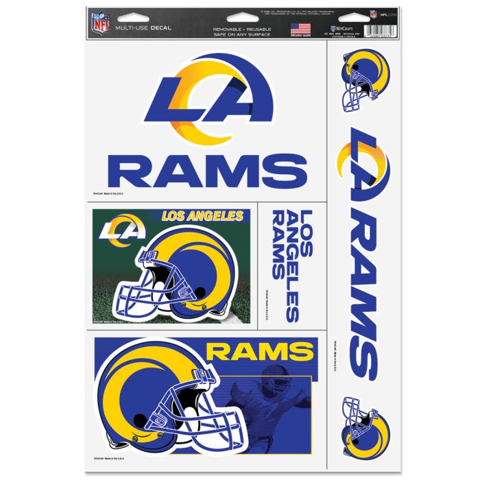 Texas Rams Decal Rams 11x17 Ultra Decal – JP Sports