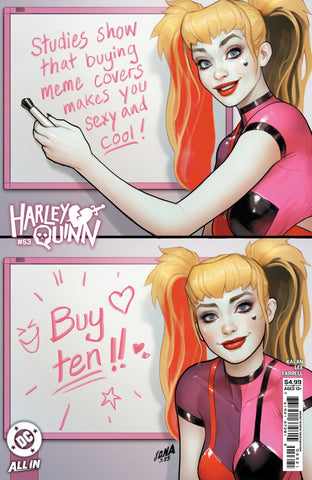Harley Quinn Issue #53 August 2025 Cover B Comic Book