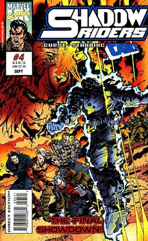 Shadow Riders Issue #4 September 1993 Comic Book
