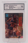 Knicks Earl Monroe 1993 Action Packed No.4G One on One GMA Graded 10 Single Card