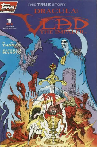 Dracula: Vlad the Impaler Issue #1 February 1993 Comic Book