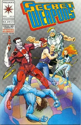 Secret Weapons Issue #3 November 1993 Comic Book