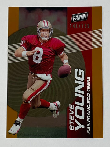 49ers Steve Young 2023 Panini Player of the Day No.58 141/199 Single Card