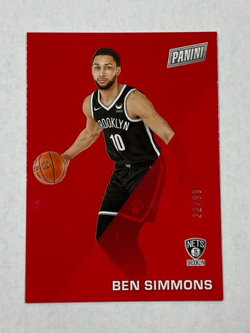 Nets Ben Simmons 2022 Panini Father's Day No.5 #22/99 Single Card