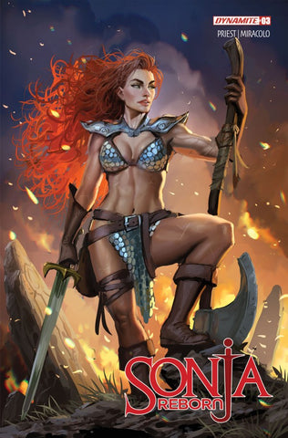 Sonja Reborn Issue #3 October 2025 Cover A Comic Book