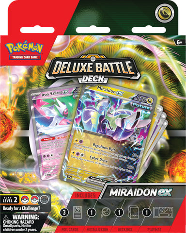 Pokemon EX Deluxe Battle Deck Box - Miraidon EX