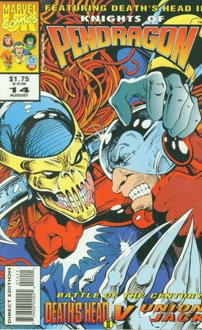 Knights of Pendragon Issue #14 August 1993 Comic Book