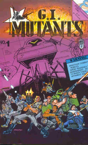 G.I. Mutants Issue #1 1987 Comic Book