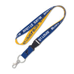 Blues Lanyard Reversible