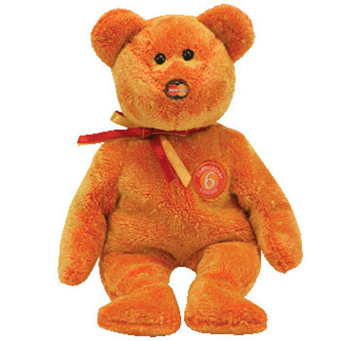 TY Beanie Baby 8.5" - MC Mastercard Bear Anniversary 6th Edition (Credit Card Exclusive) 2007