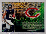 Bears Rome Odunze 2024 Panini Mosaic No.16 Rookie Single Card