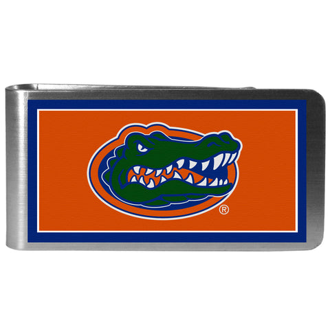 Gators Money Clip Steel SS Logo MVP